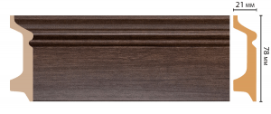 D122-74 плинтус напольн.DECOMASTER 78*21